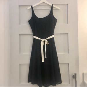 GAP Navy Eyelet Dress